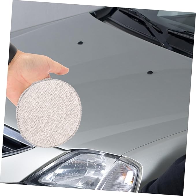 GLEAVI 30pcs Car Detailing Squeegee Wax Applicator Pad Soft Sponge Pads for Car Wash Tire Dressing