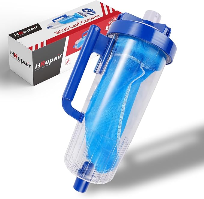 Pool Leaf Canister Replacement Hayward W530 Leaf Catcher fits Pool and Spa Cleaners- Inline(With Mesh Bag)