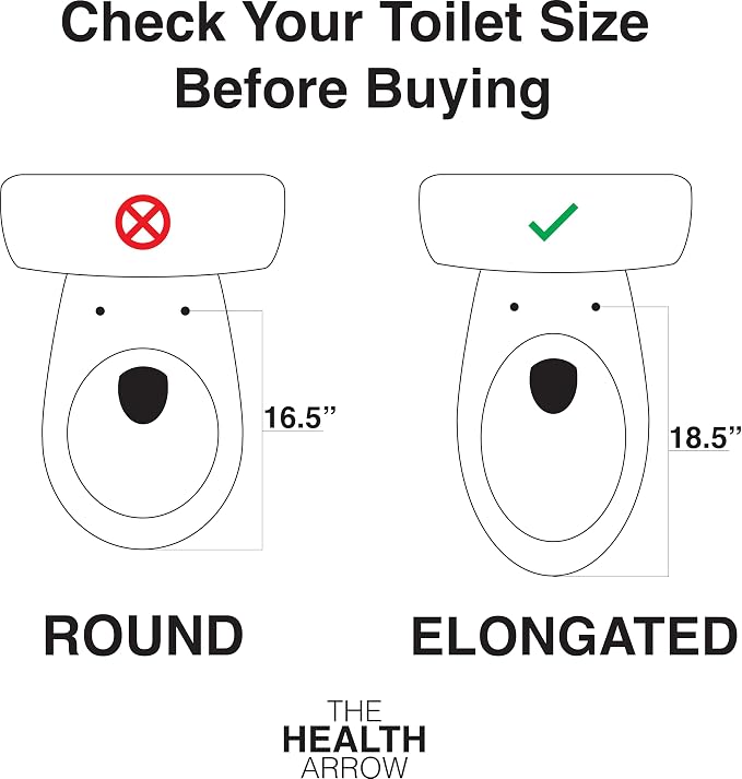 Elongated Bidet Toilet Seat – Non-Electric, Hygienic Fresh Water bidet, Adjustable water Pressure, Self-Cleaning Dual Nozzles (Rear & feminine wash) – Brass Inlet, Quiet-Close, Easy Install