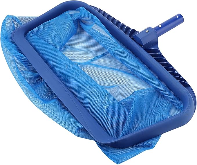 Kikumi Lightweight Leaf Skimmer Fine Mesh Net Bag Deep Swimming Pool Pond Bathtub Effectvie Tool