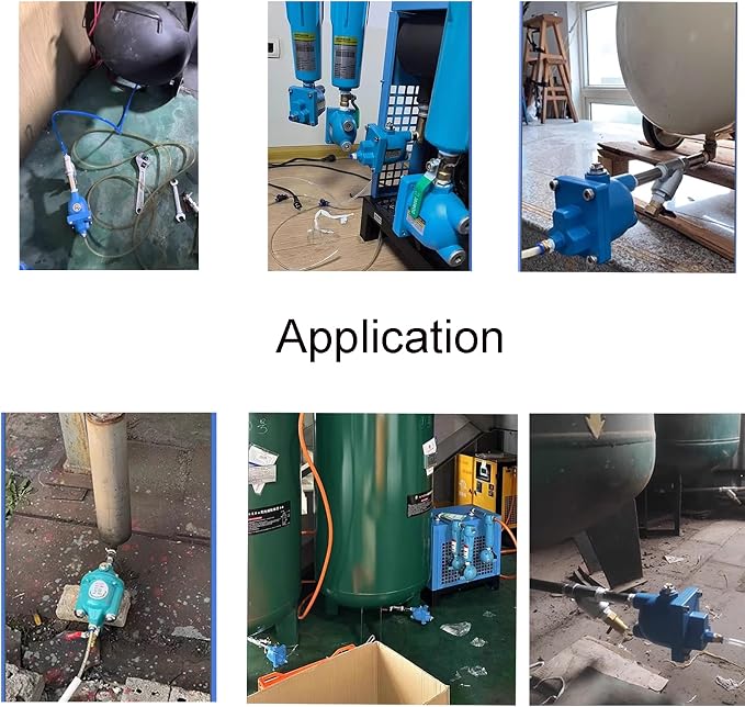G1/2 BSP Air Compressor Drain Valve withstand 2.5 Mpa, Mechanical Auto Drain for Air Compressor Condensate