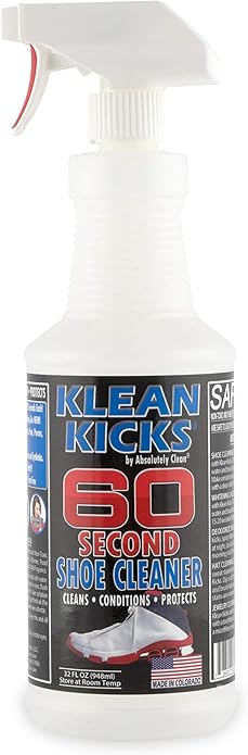Absolutely Clean Amazing Shoe Cleaner - Fast & Easy - Sneakers, Shoes, Boots, Hats & More - USA