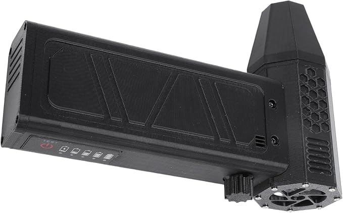 Fabater Electric Air Duster, Atomizer High Speed PETG Hand Turbo Fan 140000RPM Professional Outdoor Car (Black)