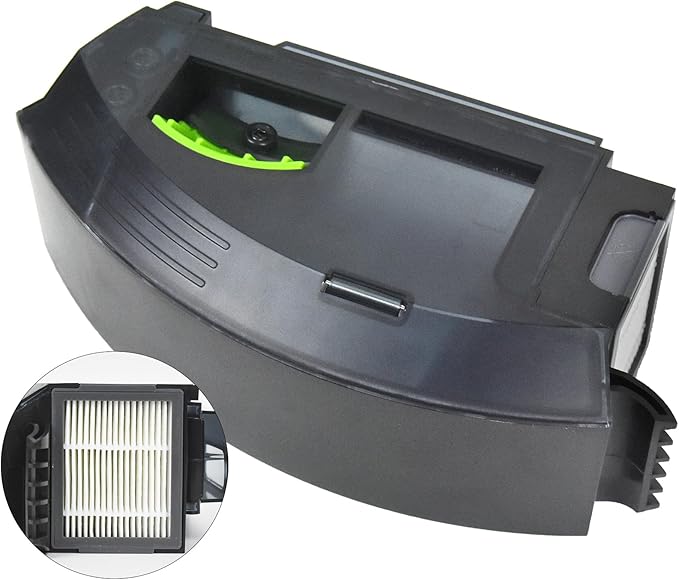 Replacement Dust bin Dustbin Box Module Compatible with iRobot Roomba Robot Vacuum i3 i3+ i4 i4+ i6 i6+ i7 i7+ i8 i8+ E5 E6 E7 J7 with Automatic Dirt Disposal Vacuum Cleaners