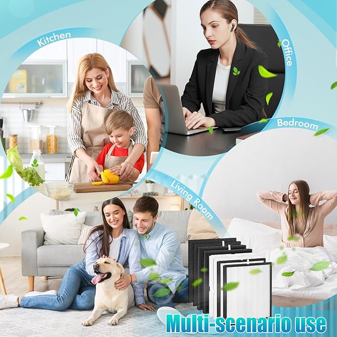 2SET MinusA2 Replacement Filter-Compatible with Compatible with Rabbit Air Purifier MinusA2 Filter,MinusA2 Filter Replacement Part # SPA-700A, SPA-780A, SPA-780N Replacement Filter