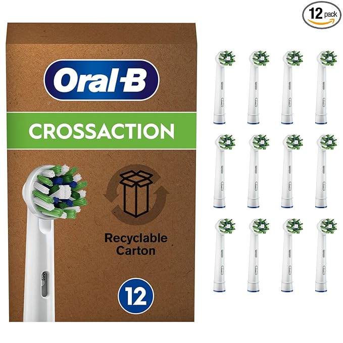 Oral-B, Pack of 12 Toothbrush Heads, Old