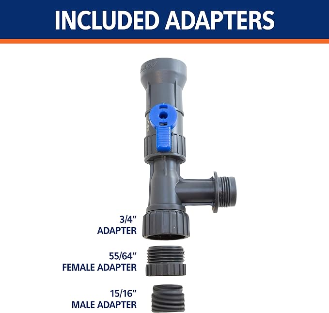 Aqueon Aquarium Fish Tank Water Changer With 50 Foot Hose