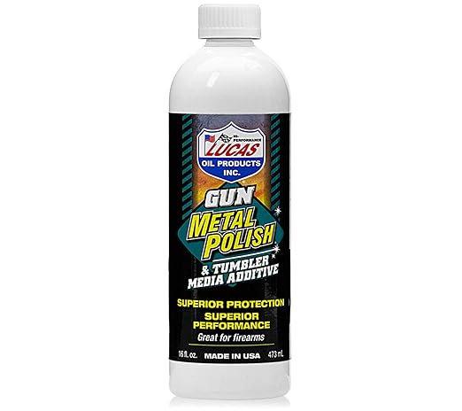 Lucas Oil 10880 Gun Metal Polish - 1 Pint