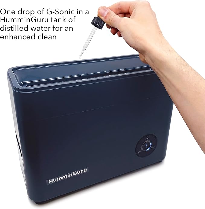 GrooveWasher G-Sonic Ultrasonic Record Wash Concentrate – Professional Cleaner for Vinyl Records, Compatible with Record Cleaning Machines, Safe Groove Penetrating Cleaner for Delicate Vinyl Records