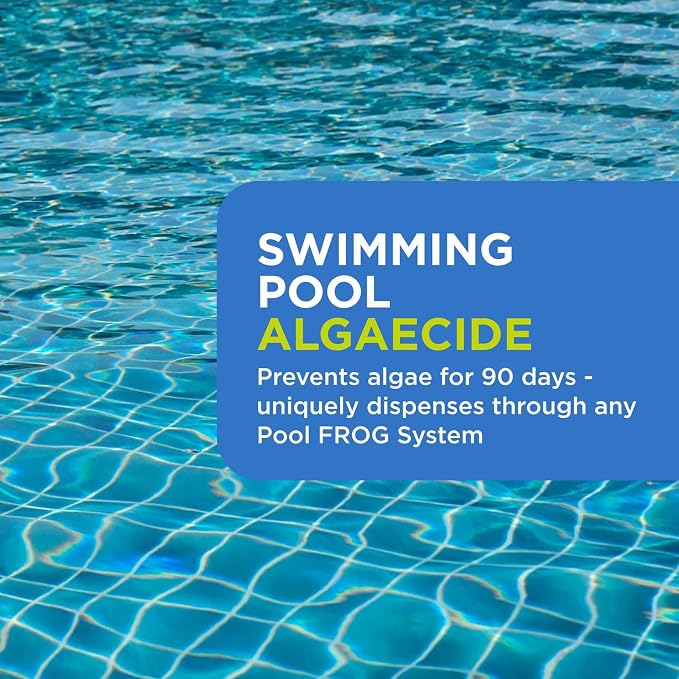 FROG BAM 90-Day Algae Preventative - Pool Winterizer Chemical and Algaecide Treatment for Preventing & Removing Algae - Compatible with All FROG Pool Products