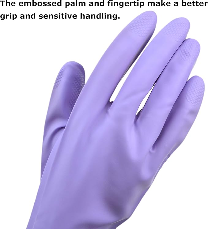Star Gloves Cut Resistant long-lasting Latex Cleaning Gloves Reusable Kitchen Gloves durable Dishwash