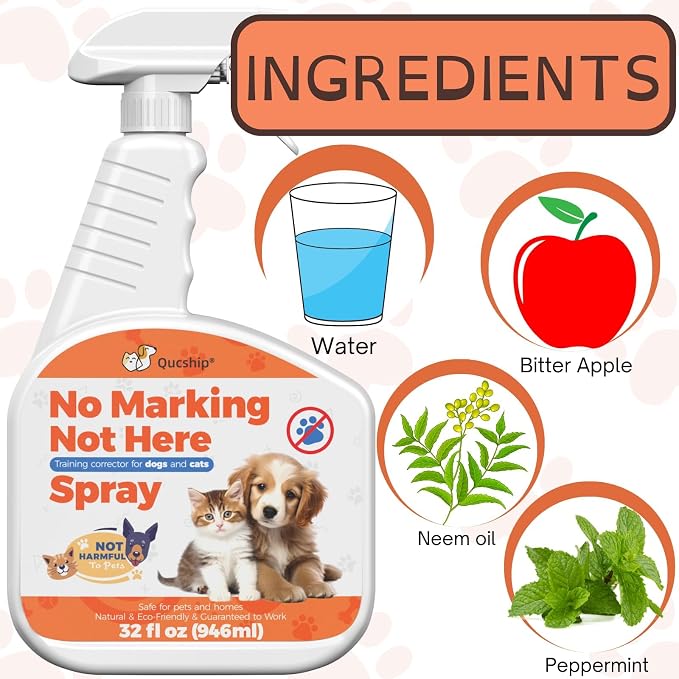 32oz Stop Unwanted Urine Mark in the House with This Spray - Encourage Your Dog to Avoid Indoor Mark with This Spray - Safe Pet Training Aid to Stop Inappropriate Pee