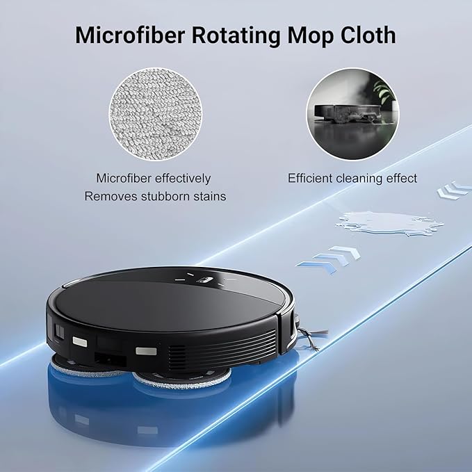 Replacement Kit for Roborock Saros 10R/Saros 20/Qrevo CurvX/G20s Ultra Robot Vacuum, 4 Main Brushes, 4 Filters, 6 Mop Pads, 6 Dust Bags & Scented Tablets, 6 Side Brushes, 1 Cleaning Brush
