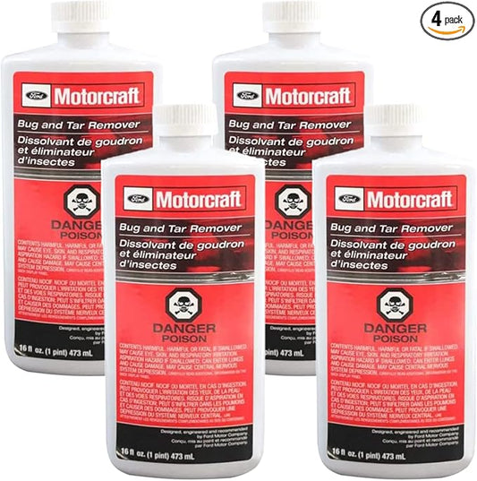 Ford Genuine Fluid ZC-42 Bug and Tar Remover - 16 oz. (Pack of 4)