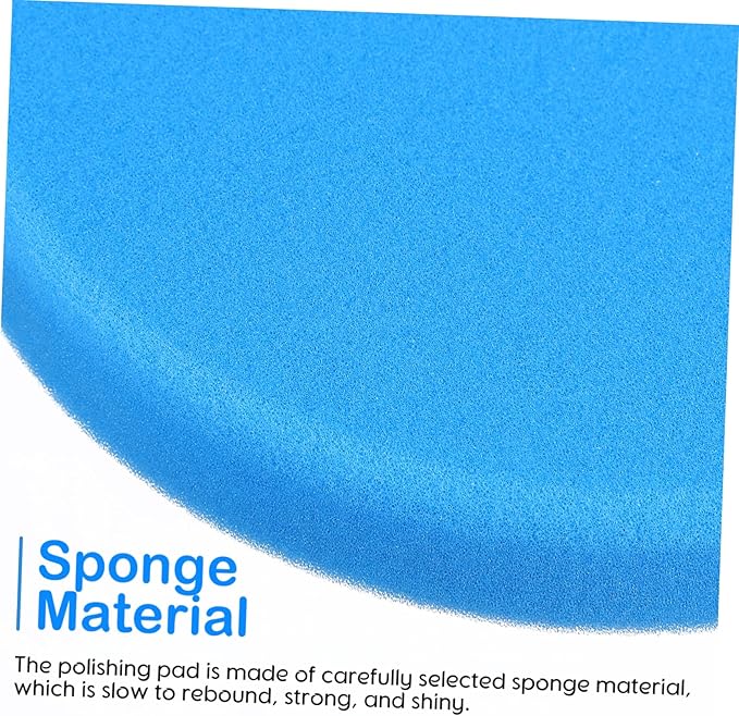 5pcs Buffing Polishing Pads Durable Sponge Car Polishers for Waxing Grinding Detailing Multi-Functional Tools for Home Garage Automotive Repair