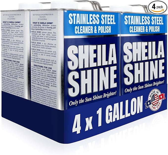 Sheila Shine 4 x 1 Gallon