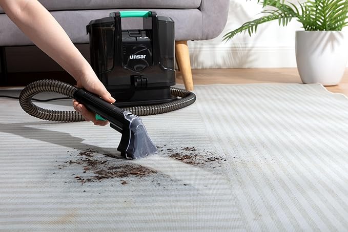 Carpet Spot Cleaner - Multi-Purpose - Portable Carpet and Upholstery Cleaner - Car and Auto Detailer - Pet Stain Eraser PowerBrush Star Carpet Cleaner Machine