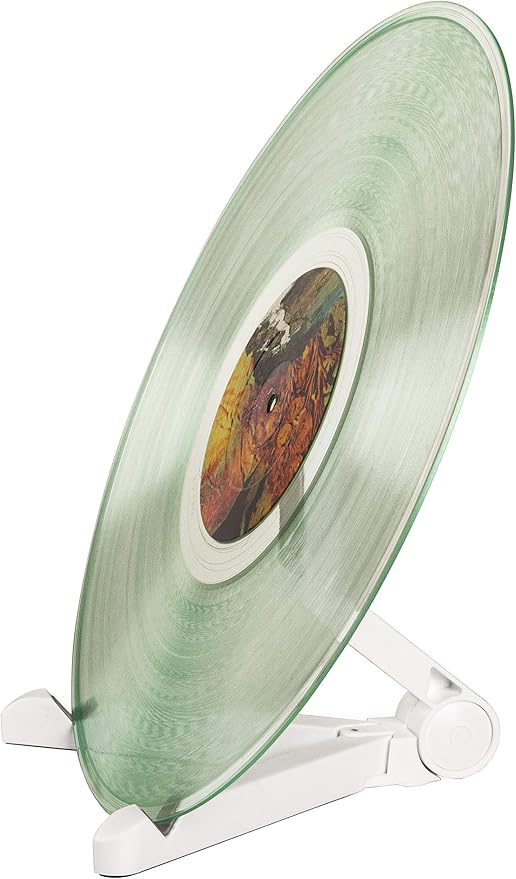 Crosley AC1024A 5-in-1 Record Cleaning Kit with Carbon Fiber Brush, Microfiber Cloth, Stylus Cleaner, Cleaning Solution, and Record Stand