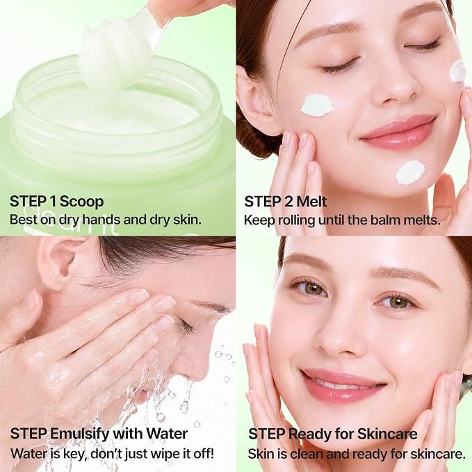 BANILA CO Clean it Zero Pore Clarifying Cleansing Balm | Korean Makeup Remover, Cleansing Oil, Facial Cleanser for Oily and Acne Prone Skin | Vegan | Made with AHA-PHA & Tea Tree (100ml / 3.38 fl. oz)