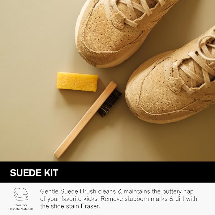 Jason Markk Repel Spray & Suede 3-Piece Cleaning Kit Bundle, Shoe & Sneaker Cleaner, Brush & Stain Eraser, Non-Aerosol Water & Stain Repellent Spray, Safe for Leather, Suede, Nubuck, Cotton, Knits