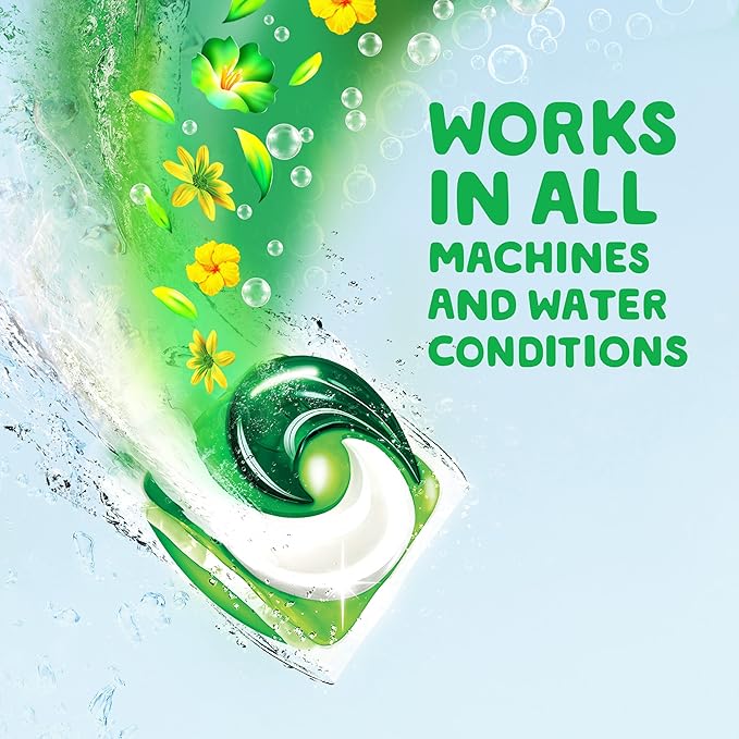 Gain Laundry Bundle: Gain Flings Laundry_Detergent Pacs (2x35ct), Dryer Sheets (2x34ct), Fireworks Laundry-Scent Booster Beads (14.8oz)(Pack of 2)