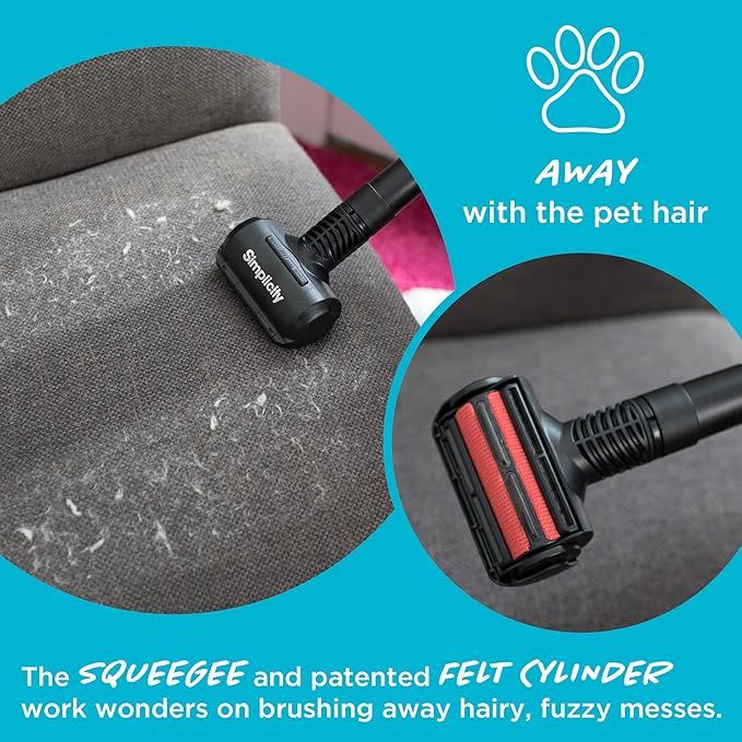 Pet Fur Remover for Furniture or Clothes, Use as Pet Hair Vacuum Attachment or Lint Roller for Pet Hair, SPET-Tool