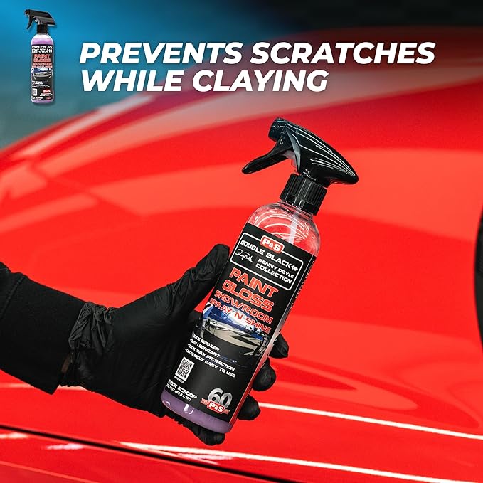 The Rag Company - Clay Bar Starter Kit - Surface Prep Kit for Cars, Trucks, SUVS & More - Includes 2 Premium Clay Bars, Clay Lube, Microfiber Towels - 6 Piece Kit