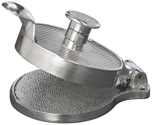 American Metalcraft AHM485 Adjustable Aluminum Hamburger Mold, 4.5" Diameter, Silver