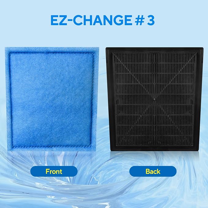 12 Pack Aquarium Filter Replacements for EZ-Change #3 Replacements for Marineland Rite-Size C Compatible with 20-40/30-60 Gallon Fish Tank Power Filters Penguin 200B 350B 170B 330B 275 and 375