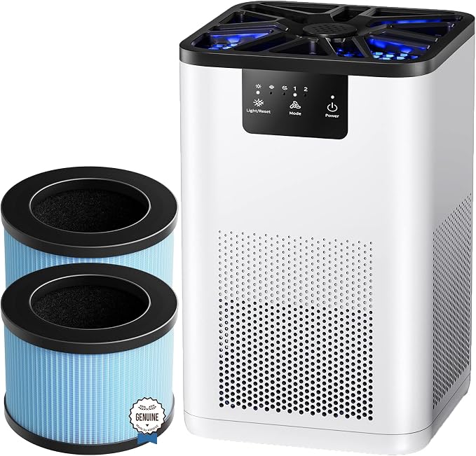 AROEVE Air Purifiers MK06 with 3 Filter(1 Basic Version & 2 Standard Version)