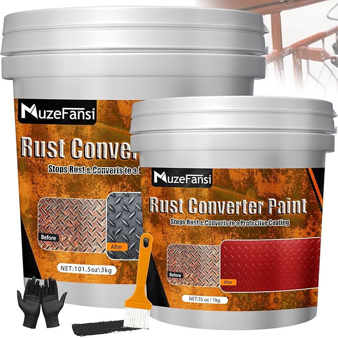 Rust Converter Paint Black+Red