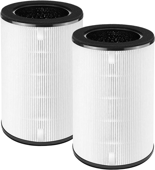 APPLIANCEMATES AP-T40FL AP-T45 Replacement Filter for Homedics Total Clean 5-in-1 Air Purifier Replaces AP-T40, AP-T40WT, AP-T45-BK, AP-T45-WT, 1461901(Costco Model), 2-Pack