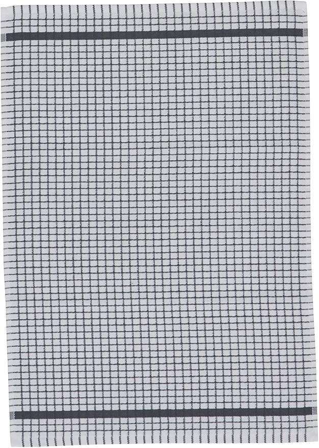 Samuel Lamont Poli Dri Tea Towels - Set of 3 100% Cotton 27.5 x 19 Inch (Grey)