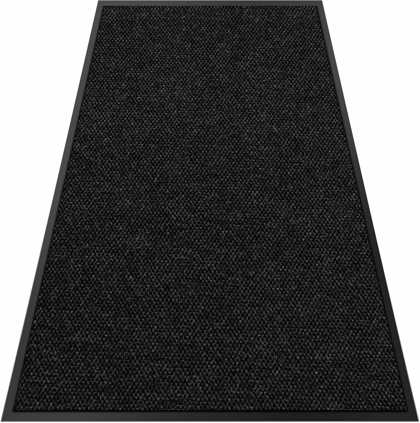 2′ x 25′ Front Door Mat Indoor Outdoor Entrance, Commercial Floor Mat Heavy Duty Dirt Trapper Entryway Doormat, Custom Size Non Slip Rubber Backing Welcome mat, Door Mat for High Traffic Area