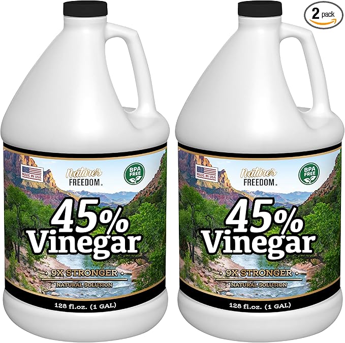 Nature's Freedom 45% Vinegar (2 Gallon)