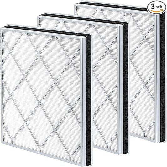 Katerelis 3 Pack Compatible with Shark 4 HE401 HE402 HE405 HE400 UA415 True Filter Replacement, Part Number HE4FKPET, HE4FKBAS, HE4FKPRO, 100356-chn-1