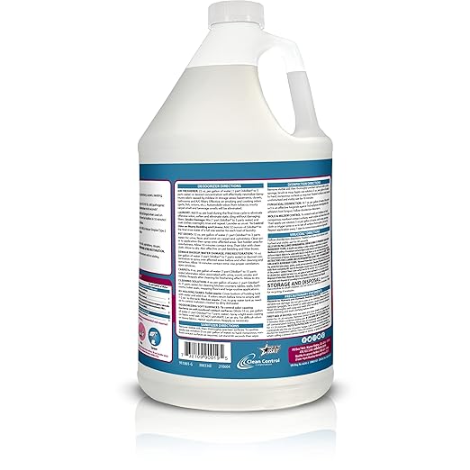 OdoBan Disinfectant Concentrate and Odor Eliminator, Made in the USA, Cotton Breeze Scent, 4 Gallons