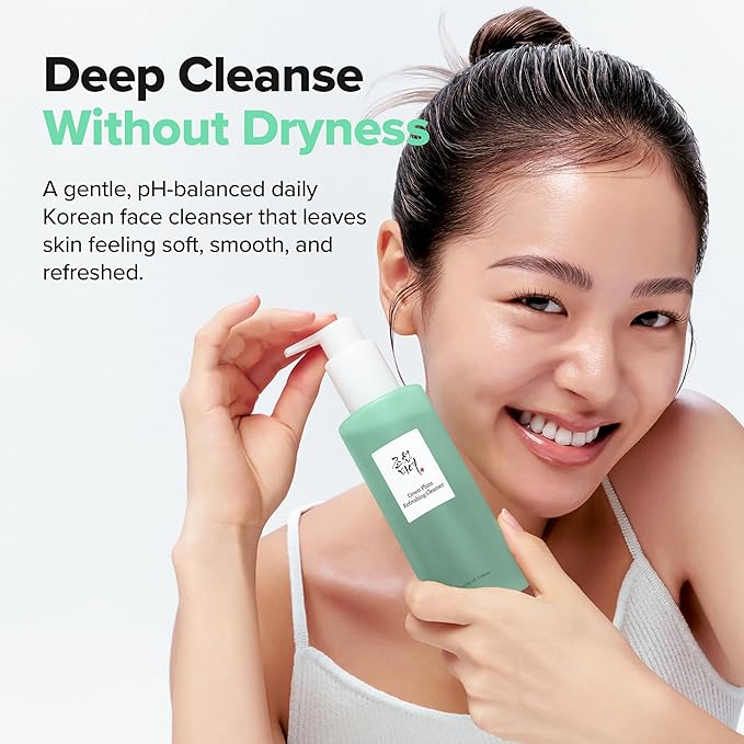Beauty of Joseon Green Plum Refreshing Cleanser Gel Type Deep Pore Cleansing, Face Wash, For All Skin Types, Korean Skincare 200ml, 6.76 fl.oz