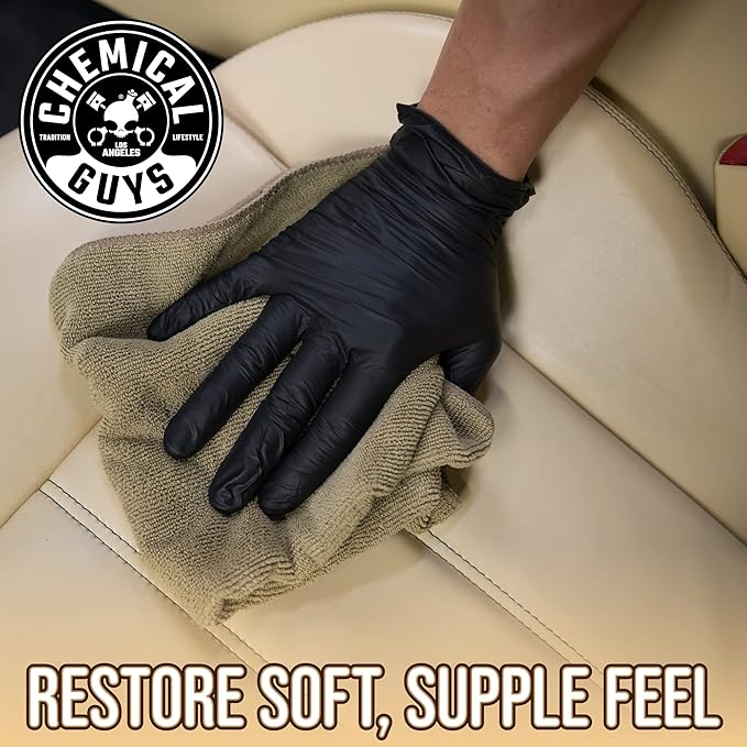 Chemical Guys SPI_208 Colorless and Odorless Leather Cleaner for Car Interiors, Furniture, Apparel, Boots, and More (Works on Natural, Synthetic, Pleather, Faux Leather and More), 128 fl oz (1 Gal)