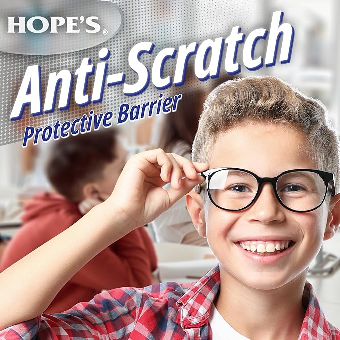 HOPE'S Perfect Glass Eyewear Cleaner - Eye Glass Cleaner for Glasses and Sunglasses - Anti Scratch and Anti Glare Lens Cleaner Spray, 4 Fl Oz, Pack of 1
