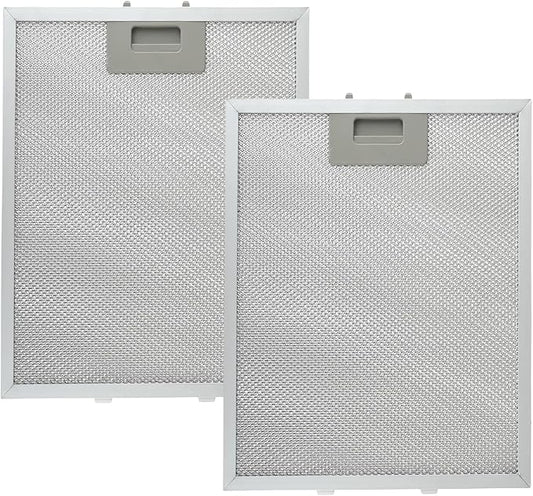 2 Pack W10169961A Range Hood Filter Replacement 5 Layer Aluminum Mesh Hood Grease Filter Fit for Whirlpool, Kitchen Aid, Jenn-Air Range Hoods