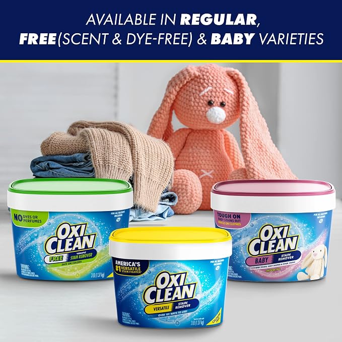 OxiClean Versatile Stain Remover, 7.22 Lbs (Pack of 2)