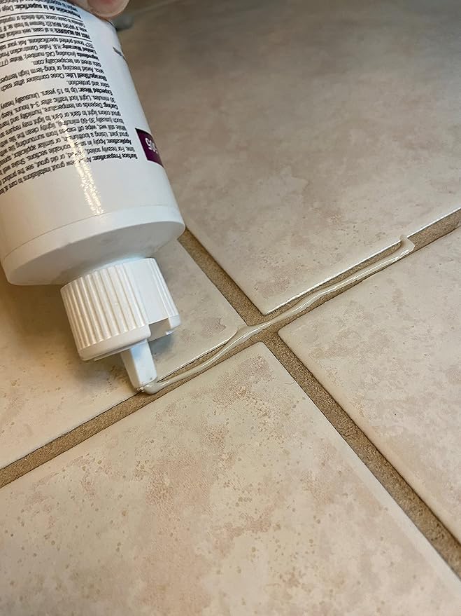 TEC Grout Colorant - Refresh and Seal or Change Grout Joint Color | A Faster and Easier Alternative to Regrouting Tile | 8 oz. Application Covers up to 350 sq. ft. - 945 Light Buff