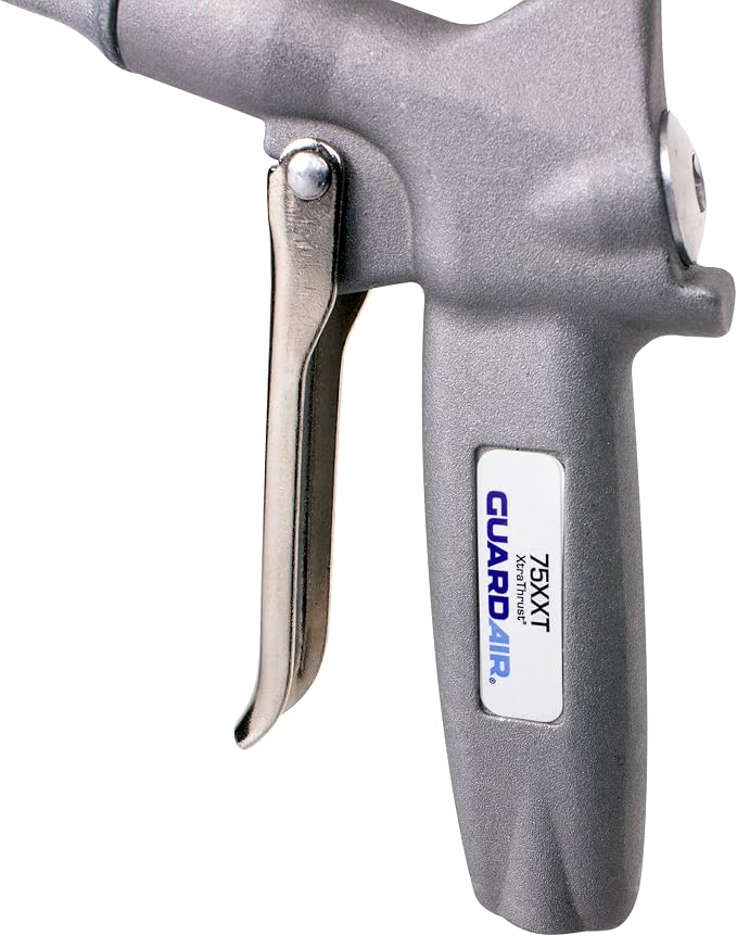 Guardair Xtra Thrust 75XXT Safety Air Blow Gun Venturi Alloy Nozzle with Aluminum Body