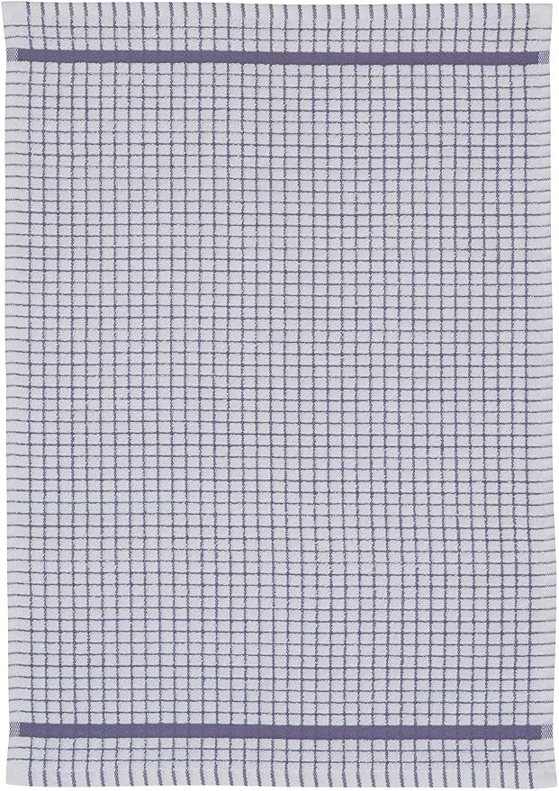 Samuel Lamont Poli Dri Tea Towels - Set of 3 100% Cotton 27.5 x 19 Inch (Lavender)