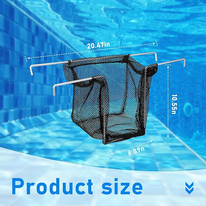 Pond Skimmer Debris Net Compatible with Aquascape 09015 Classic Standard Skimmer, for Small and Medium Ponds, 6" Standard Debris Net, Part Number 29146