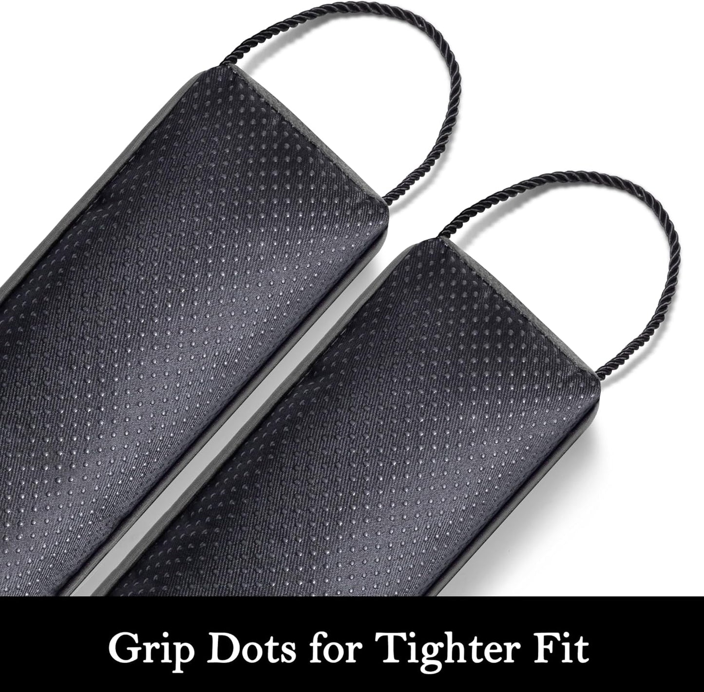 Sunolga 38" Door Draft Stopper Blocks Hot and Cold Air with Removable Washable Cover for Gaps Up to 3", All-Season Seal Strip for Noise, Wind, Door Sweep for Bottom of Door, Home Essentials, Gray