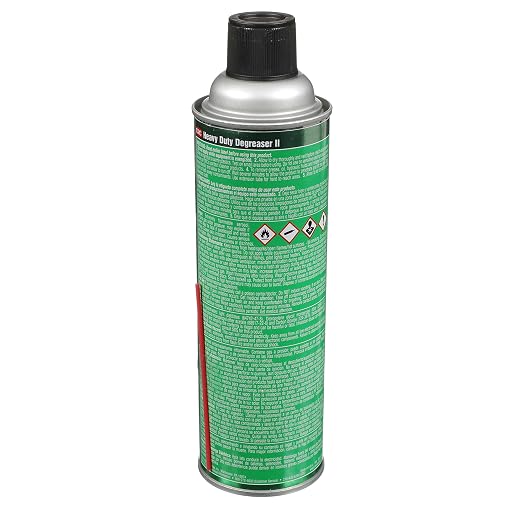 CRC 3120 Heavy Duty Degreaser II, 15 oz Aerosol Can, Clear/White