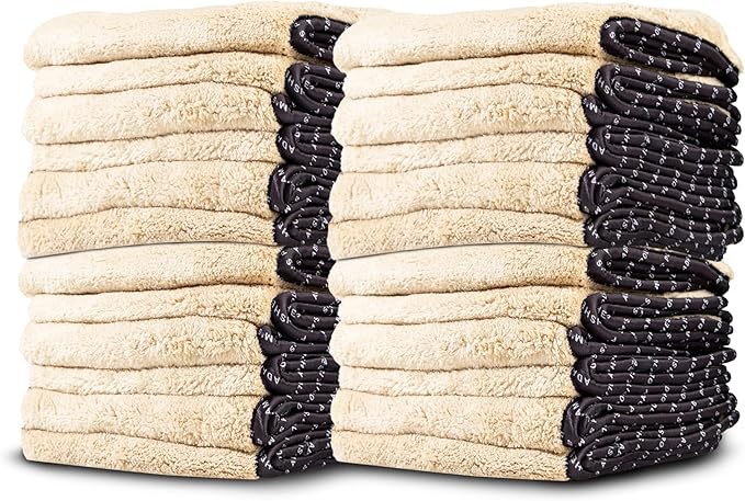 Adam's Polishes Car Detailing Towels (24-Pack)