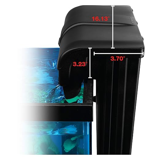 Marineland Bio-Wheel Penguin 450 GPH Power Aquarium Filter, Ultra-Quiet Hang-On-Back Fish Tank Filter with Multi-Stage Filtration for Aquariums Up to 90 Gallons